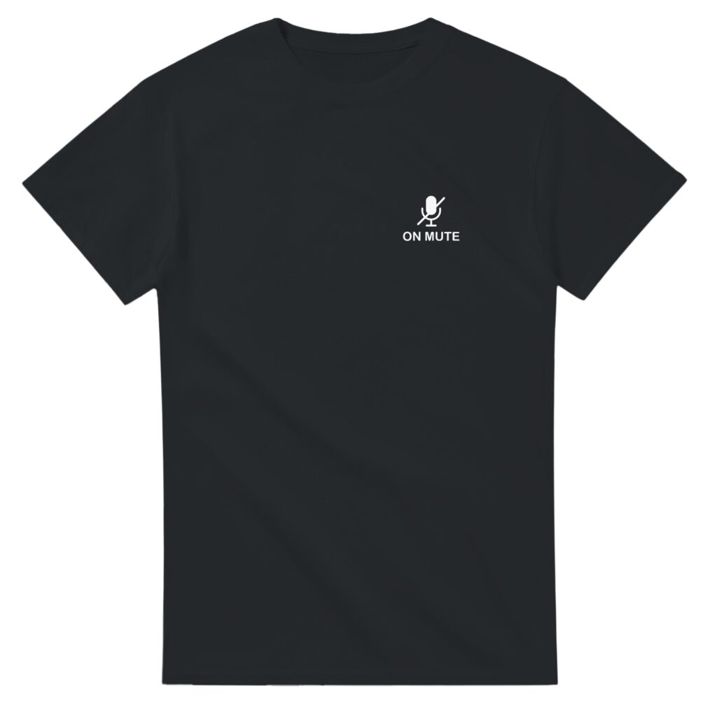 T-shirt Even op mute